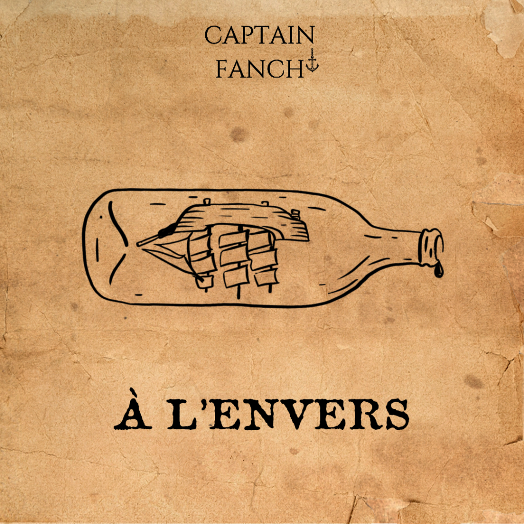 Cover illustrée du single À l'envers