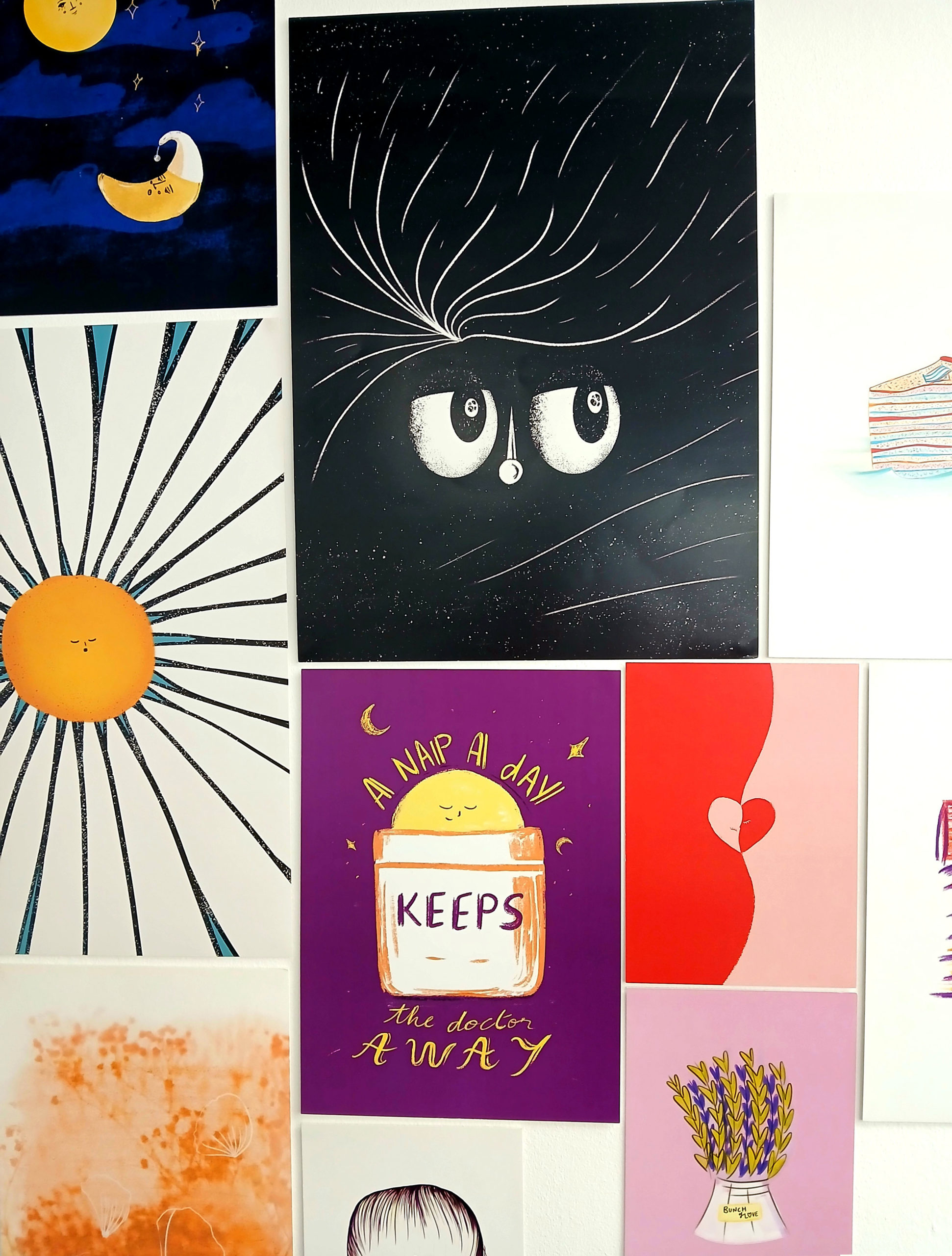 Mur poster "lost in the cosmos"