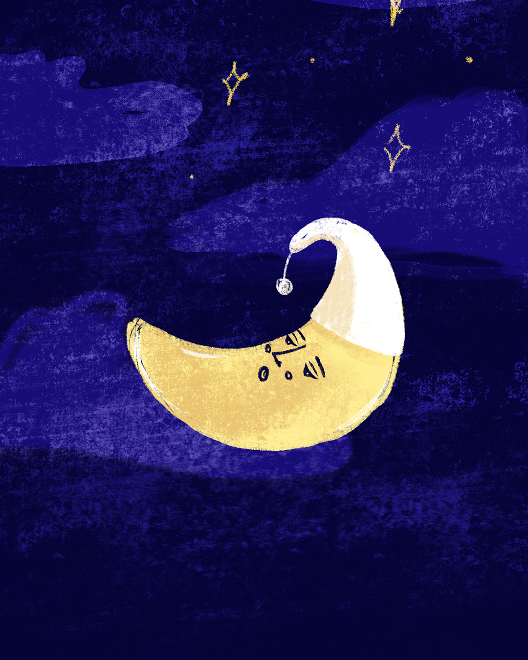 Zoom sur la demi lune